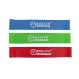 Akčný set posilňovacích gúm MASTER Aerobik Tone Loop - 0,3, 0,5 a 0,7 mm · záber 1