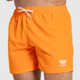 Pánske plavecké šortky Iron Aesthetics Sunshine, oranžové · záber 3