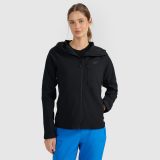 Dámska softshell vetruodolná bunda membrána 10000 - čierna · záber 1