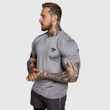 Tréningové tričko Iron Aesthetics Victory, sivé · záber 3