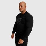 Mikina bez kapucne Iron Aesthetics Boxed, čierna · záber 5