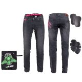 Dámske moto džíny W-TEC Leonarda - Veľkosť: XL | Farba: Čierna · záber 1