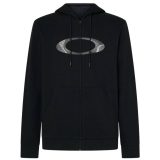 Oakley New Ellipse Zip Hoodie - Veľkosť: L | Farba: Čierna · záber 1