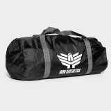 Športová taška Iron Aesthetics Duffle, čierna · záber 2