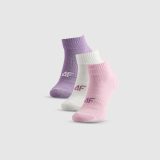 Ponožky krátke (3-pack) dievčenské - multicolor · záber 1