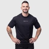 Oversize tričko Iron Aesthetics Vibe Tee, čierne · záber 2