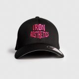 Šiltovka Iron Aesthetics Groove, black&pink · záber 2