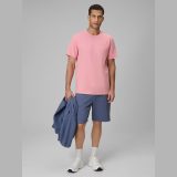 T-shirt regular jednofarebný pánsky - ružový · záber 2
