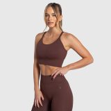 Dámska športová podprsenka Iron Aesthetics Ultimate, hnedá · záber 5