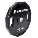 Pogumovaný kotúč inSPORTline Ruberton 25 kg 30 mm · záber 1