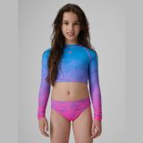 Dievčenské dvojdielne plavky s ochranou UPF50+ - multicolor · záber 1