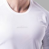 Pánske športové tričko Iron Aesthetics Training, biele · záber 5