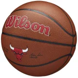 Wilson NBA Team Composite Chicago Bulls - Veľkosť: 7 | Farba: Hnedá · záber 2