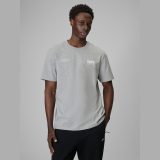 T-shirt regular s potlačou pánsky - sivý · záber 1
