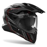AIROH Commander 2 Carbon Stylish lesklá XL (61-62) · záber 2