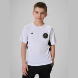 Detské rýchloschnúce športové tričko 4F JUNIOR x Robert Lewandowski - biele · záber 2