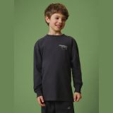 Loose longsleeve s potlačou chlapčenský - sivý · záber 2