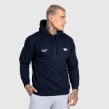 Pánska mikina s kapucňou Iron Aesthetics Club Hoodie, navy · záber 3
