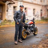 W-TEC Mungelli EVO vintage čierno-hnedá - S · záber 5