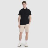 Pánske regular polo tričko - čierne · záber 6