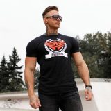 Pánske fitness tričko Iron Aesthetics Triumph, čierne · záber 5