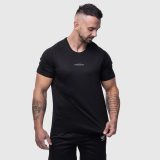 Pánske športové tričko Iron Aesthetics Training, čierne · záber 5