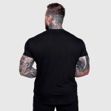 Pánske tričko Iron Aesthetics Slash, čierne · záber 3