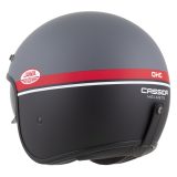 Cassida Oxygen Jawa OHC 2.0 šedá matná/červená/černá/bílá XS (53-54) · záber 4