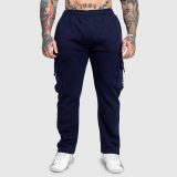 Pánske tepláky Iron Aesthetics Utility, navy · záber 2