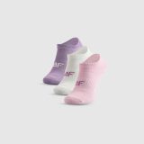 Ponožky krátke (3-pack) dievčenské - multicolor · záber 3