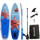 Sun Reflections 8'2'' Kids Paddleboard - Farba: Modrá · záber 1
