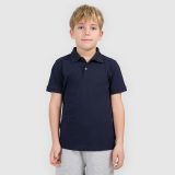 Chlapčenské regular polo tričko - tmavomodré · záber 1