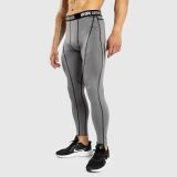 Pánske športové legíny Iron Aesthetics Dry Cool, sivé · záber 2