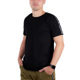 Pánske tričko inSPORTline Overstrap - Veľkosť: M | Farba: Čierna · záber 1
