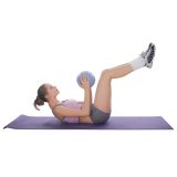 Lopta na posilňovanie inSPORTline Aerobic Ball 35 cm - Farba: Čierna · záber 5