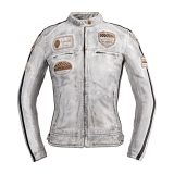Dámska kožená moto bunda W-TEC Sheawen Lady White New - Veľkosť: XXL · záber 1