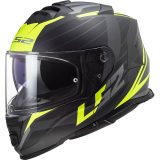 LS2 FF800 Storm II Nerve Matt H-V Yellow 3XL (65-66) · záber 1