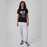 T-shirt regular s potlačou dámsky - čierny · záber 6