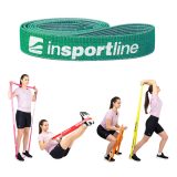 Posilňovacia guma inSPORTline Rand XX Strong 208x3,3 cm / 13 kg - Farba: Sivá · záber 2
