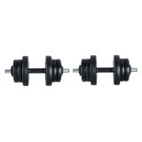 Jednoručný nakladací činkový set inSPORTline DBS2181 2x 3-10kg · záber 2