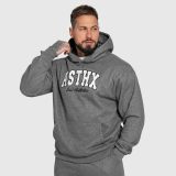 Oversized mikina Iron Aesthetics ASTHX, sivá · záber 2