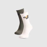 Pánske casual ponožky nad členok (2-pack) - multicolor · záber 2