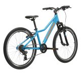 Kross Hexagon JR 1.0 24" - model 2025 námornícka modrá / žltá / lesk - S (12", 130-150 cm) · záber 4