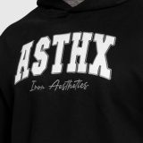 Oversized mikina Iron Aesthetics ASTHX, čierna · záber 4