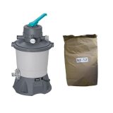 Akčný set - piesková filtrácia BESTWAY Standard Evo prietok 3.596 l/h + filtračný piesok 25 kg · záber 1