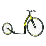 Crussis Koloběžka Crussis ROAD 4.2-1 černo-žlutá 28"/20" · záber 1
