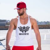 Funkčné tielko Iron Aesthetics, biele · záber 4
