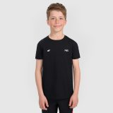 T-shirt regular s potlačou detský 4F JUNIOR x Robert Lewandowski - čierny · záber 2