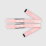Trhačky s gripom Iron Aesthetics Grip Straps, ružové · záber 4