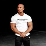 Pánske fitness tričko Iron Aesthetics Unbroken, biele · záber 1